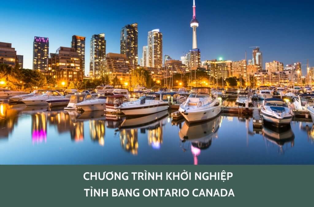 Chương trình khởi nghiệp tỉnh bang Ontario Canada