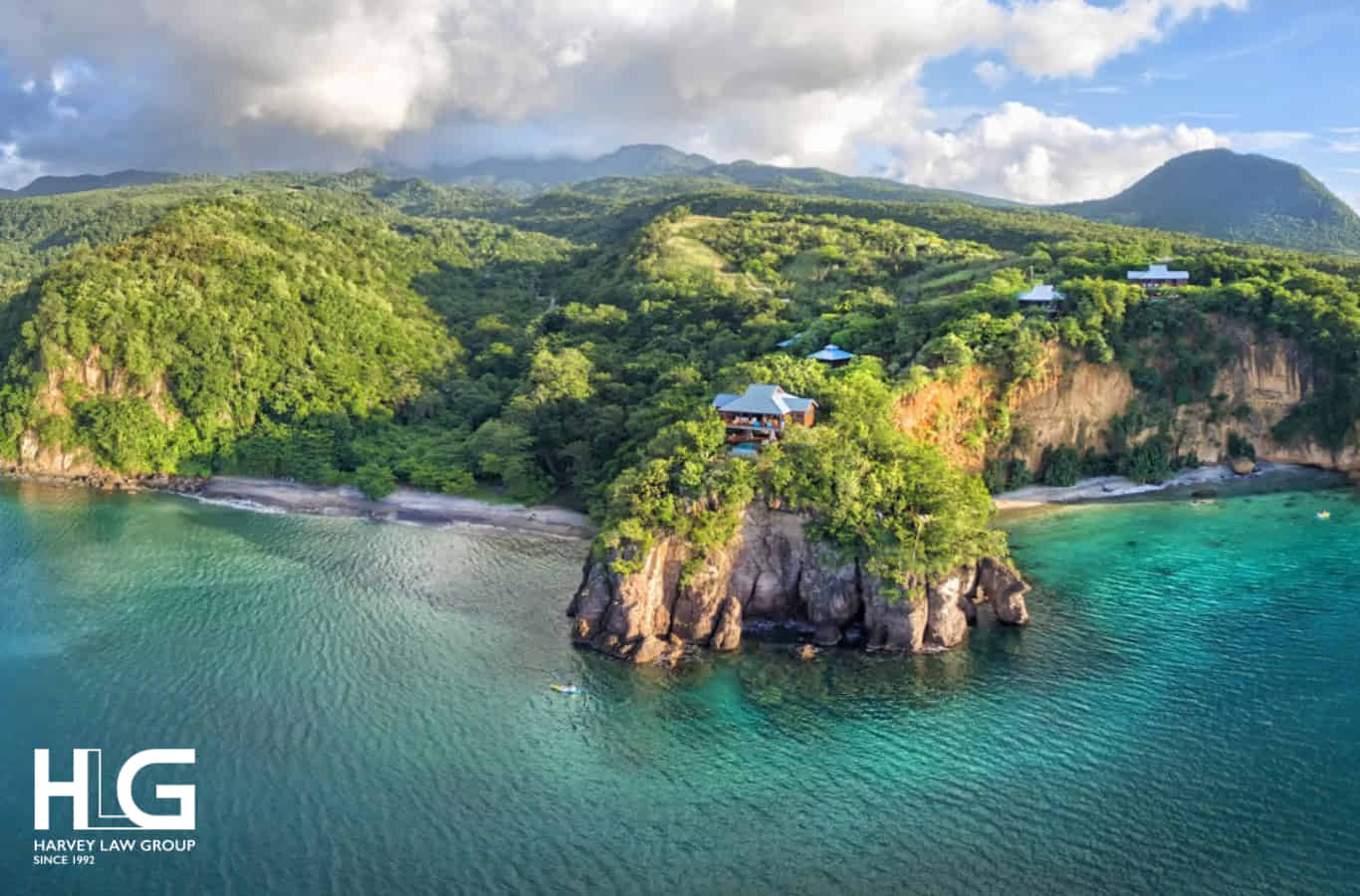 Đảo Dominica có địa hình đặc biệt và phức tạp