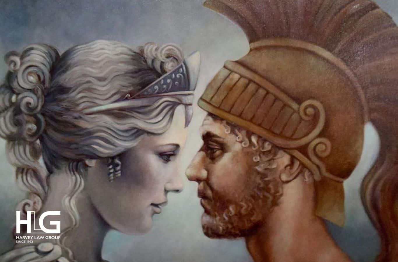 Ares đã ngoại tình với nữ thần Aphrodite