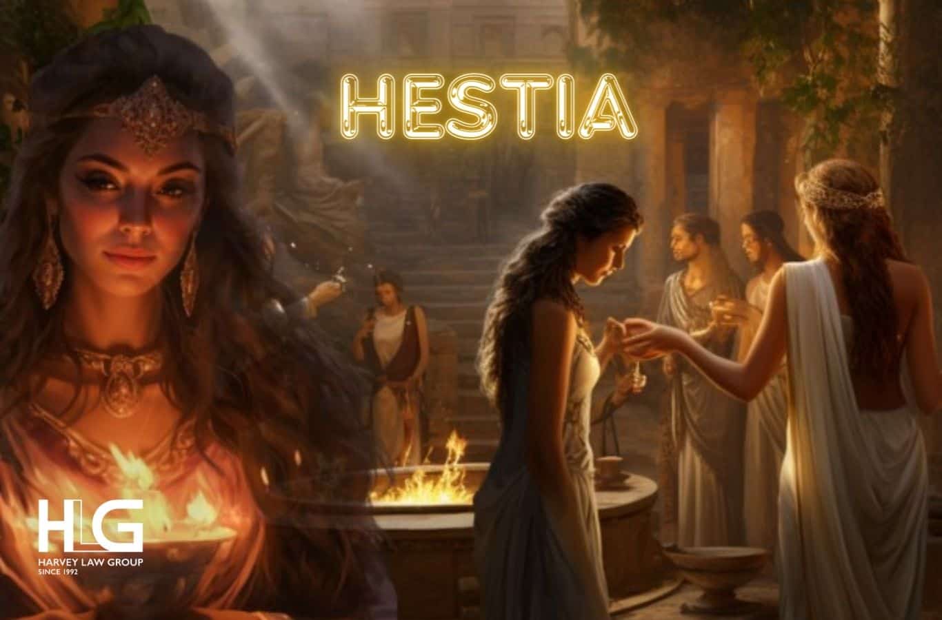 Nữ thần Hestia bảo trợ bếp lửa gia đình và sức khỏe