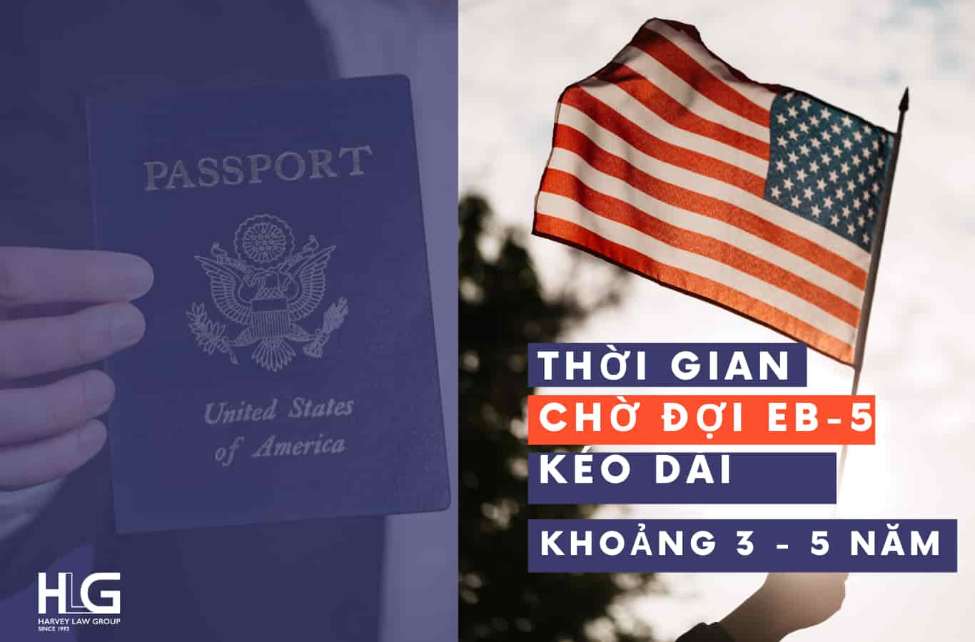 Tổng thời gian chờ đợi EB-5 thường kéo dài khoảng 3 đến 5 năm