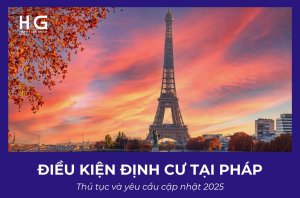 Điều kiện định cư tại Pháp