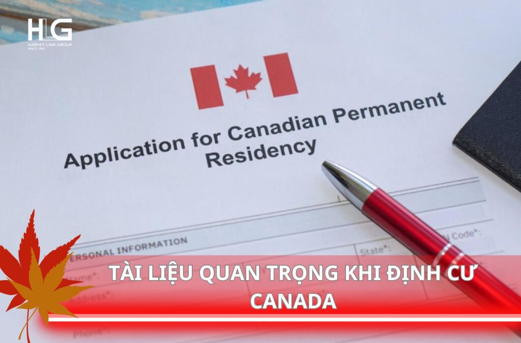 Tài liệu định cư Canada