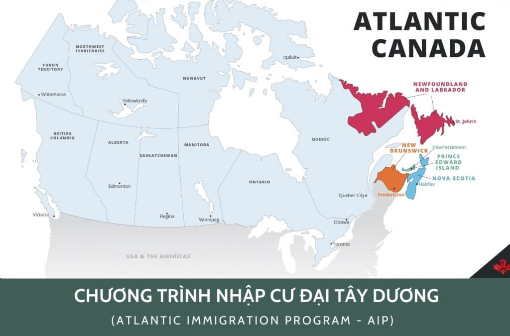 Định cư Canada theo Chương trình nhập cư Đại Tây Dương (AIP)